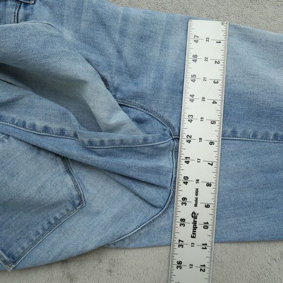 Chico's Jeans Womens Size 1R US-8R Blue Mid-Rise Jegging Denim 28"Inseam Stretch - Picture 6 of 16